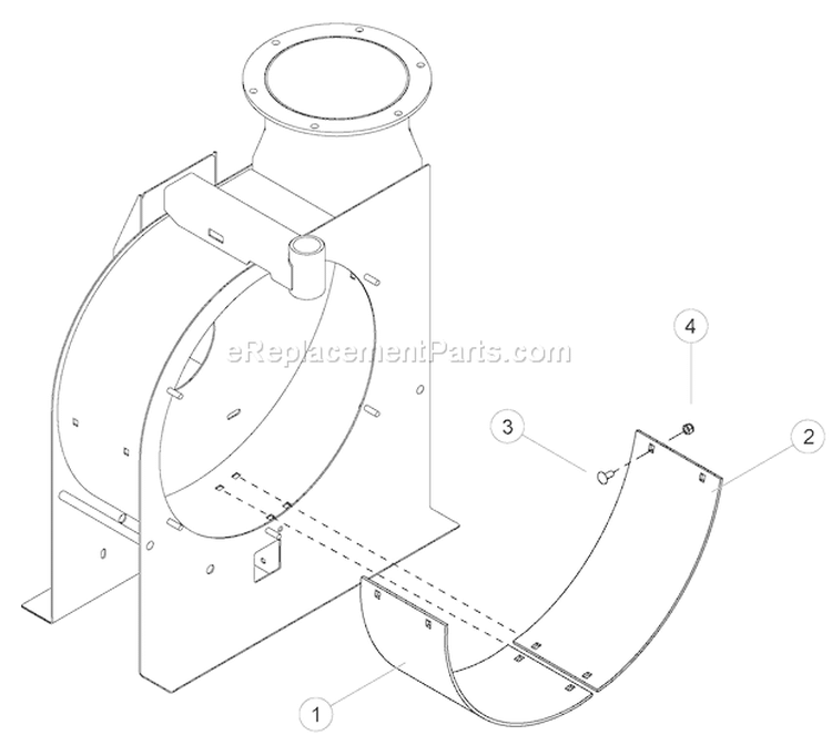 Page G Diagram and Parts List for DL10570  Bear Cat Chipper Shredder